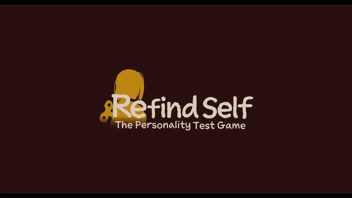 Refind Self: The Personality Test Game title screen