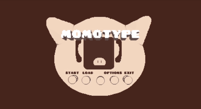 Monotype title screen