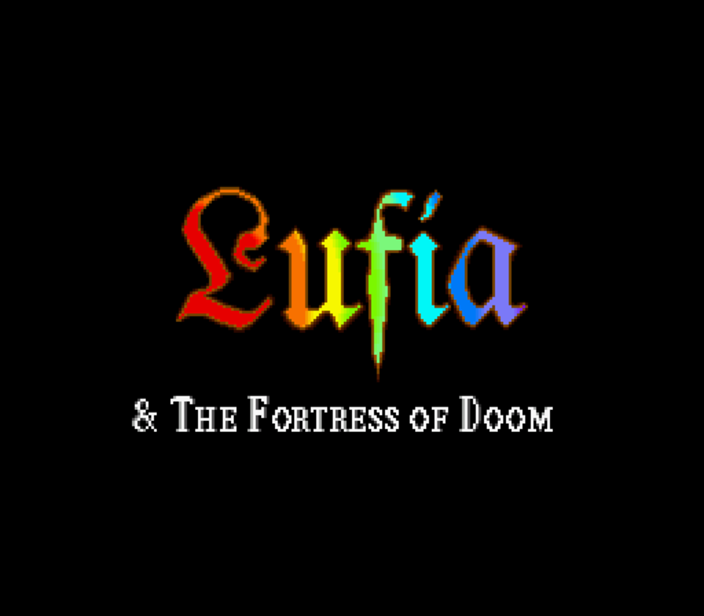 Lufia &amp; The Fortress of Doom title screen