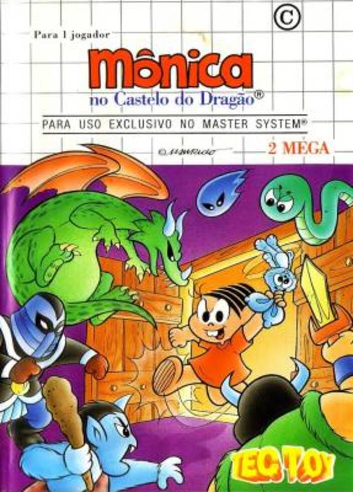 Box art for Mônica no Castelo do Dragão