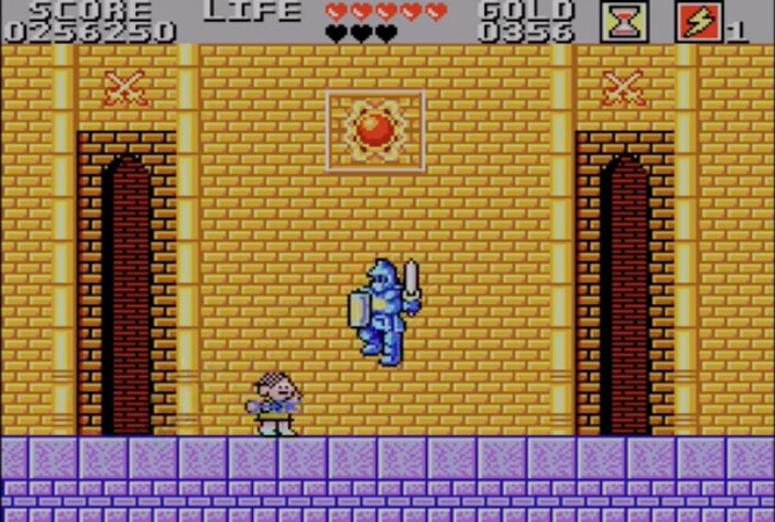 Battle against a boss