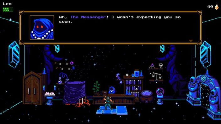 One of the Shopkeeper&rsquo;s first lines